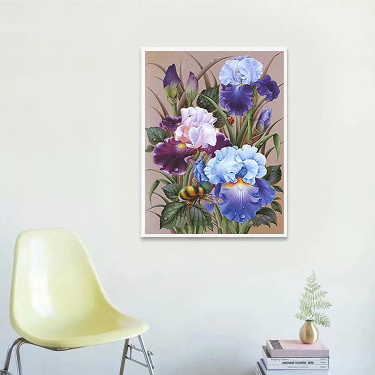 Cross stitch decorative painting
