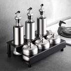 Condiment Rack Condiment Rack Condiment Storage Box Oil, Salt, Sauce And Vinegar