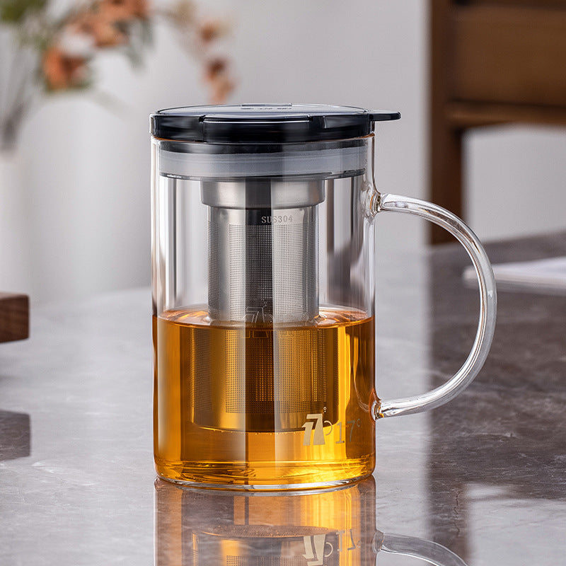 Glass Of Tea Separated Strainer Tea Brewing Cup Teapot