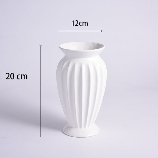 European Light Luxury Ceramic Creative Vase Ornament