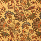 Portuguese Natural Cork Leather Floral Floral Carpet Cushion Tablecloth