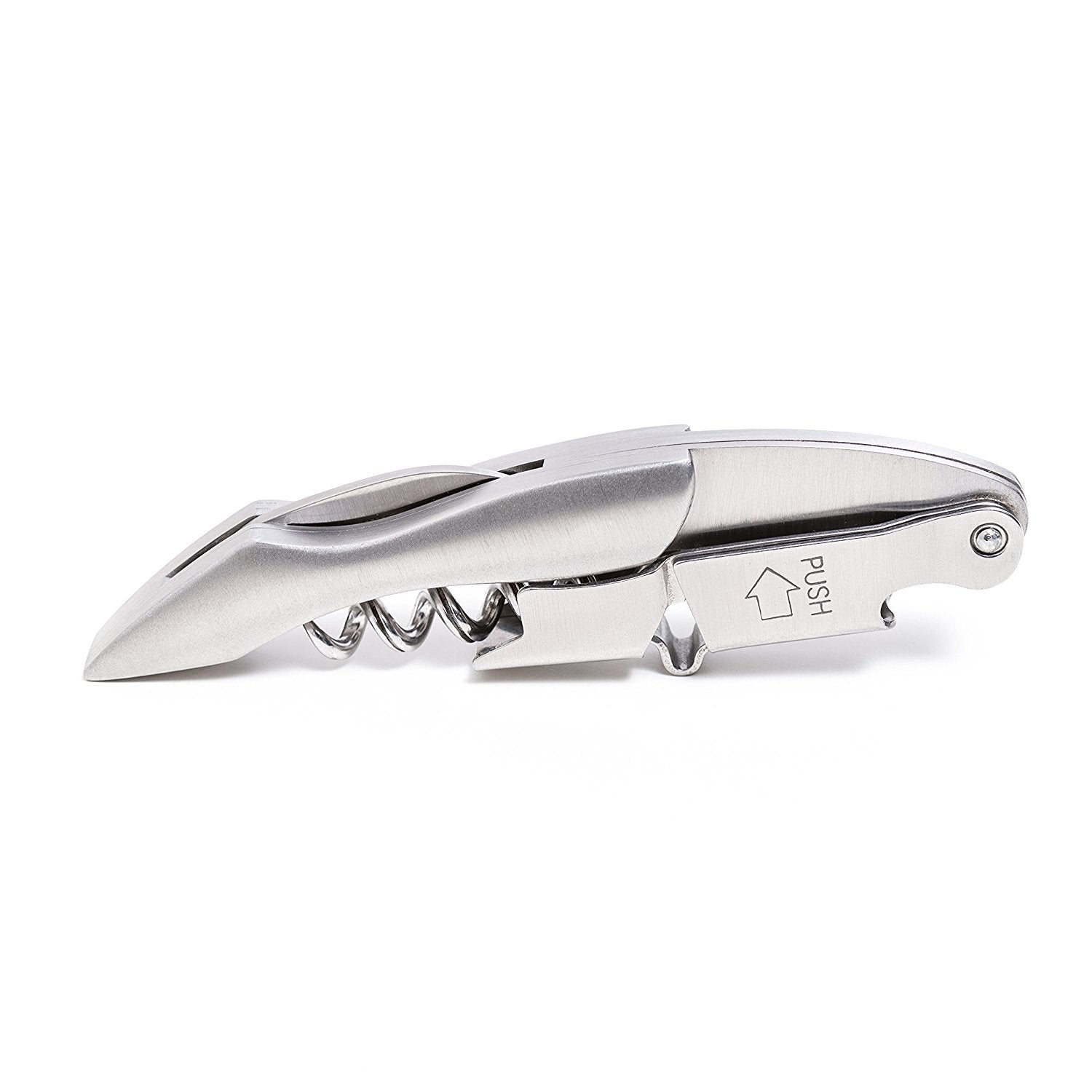 All Stainless Steel Wine Corkscrew Hippocampus Thickened Wine Corkscrew Corkscrew