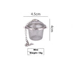 Portable Household 304 Stainless Steel Mesh Tea Strainer