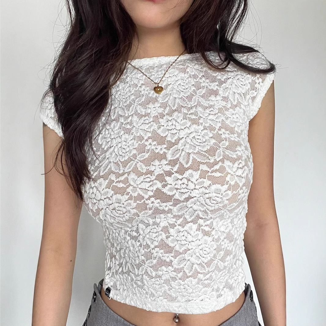 Hot Girl Waist Slimming Bottoming Shirt