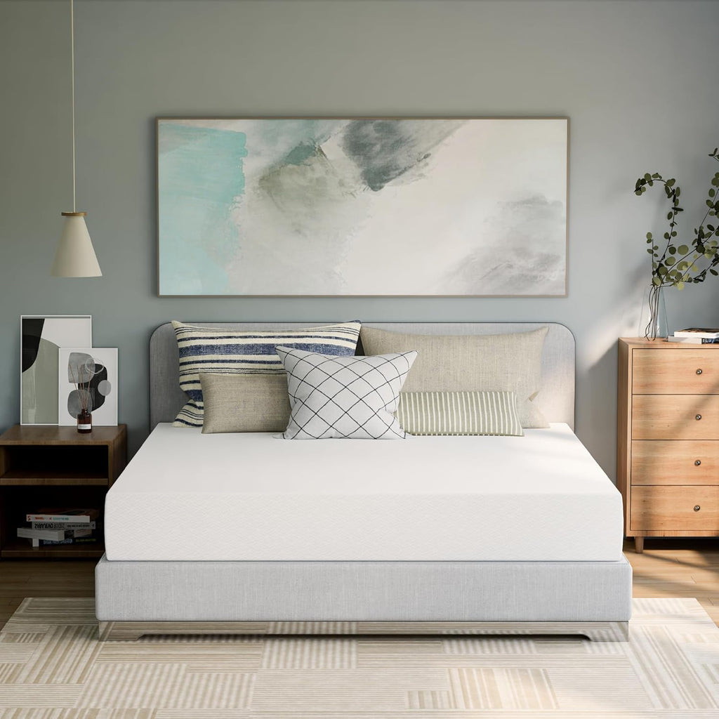 8 Inch Full Cooling Gel Memory Foam Mattress for Cool Sleep Medium Firm CertiPUR-US Certified Mattress in a Box Pressure Relief Removable Cover No Fiberglass (Full, 8 in) - Grand Goldman