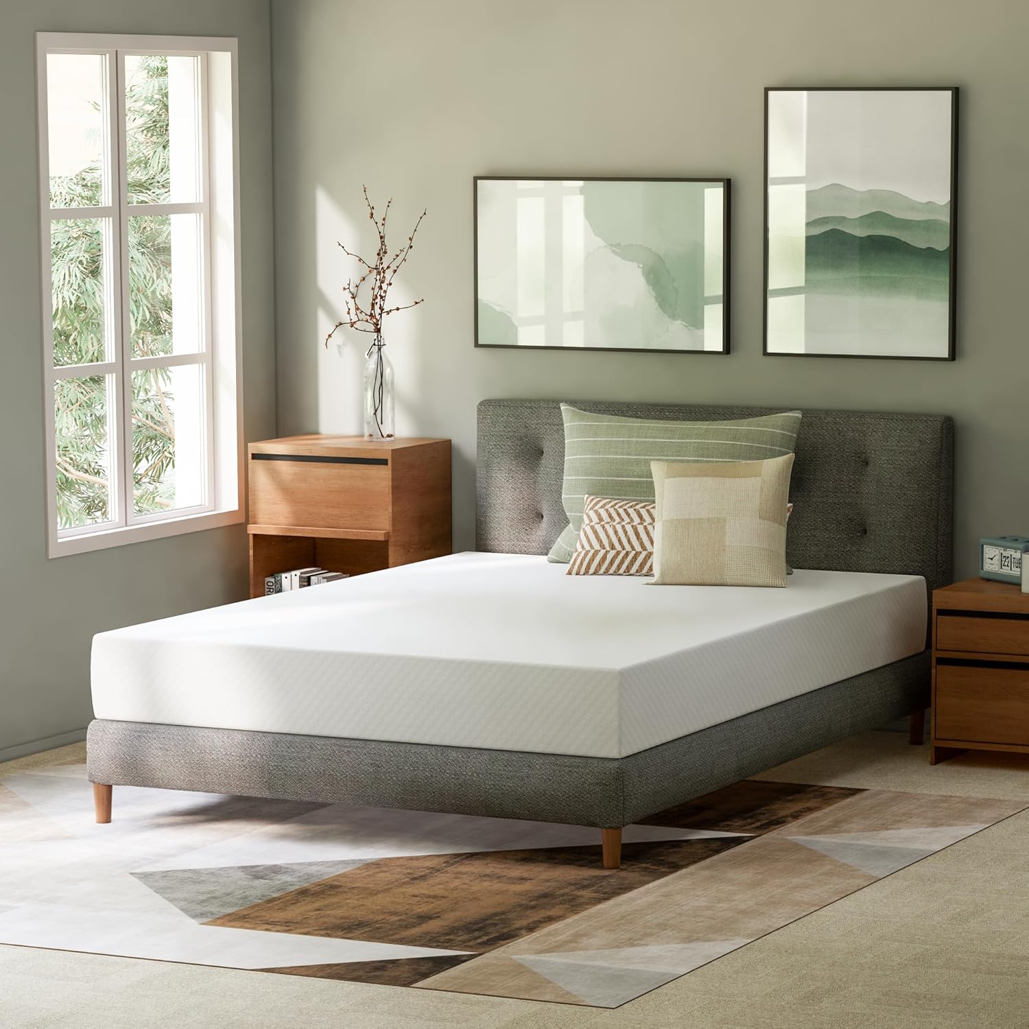 8 Inch Full Cooling Gel Memory Foam Mattress for Cool Sleep Medium Firm CertiPUR-US Certified Mattress in a Box Pressure Relief Removable Cover No Fiberglass (Full, 8 in) - Grand Goldman