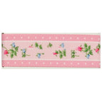 Handmade Diy Rib Printed Flowers And Plants Webbing Ribbon