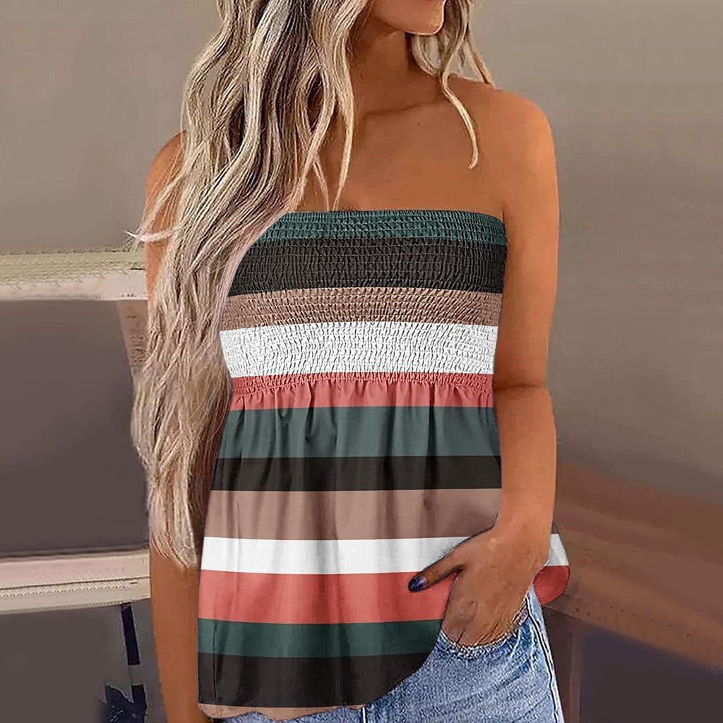Sexy Fashion Off-the-shoulder Short Tube Top For Women
