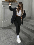 Aveloria Fashion Loose Casual Versatile Hooded Zip-Up