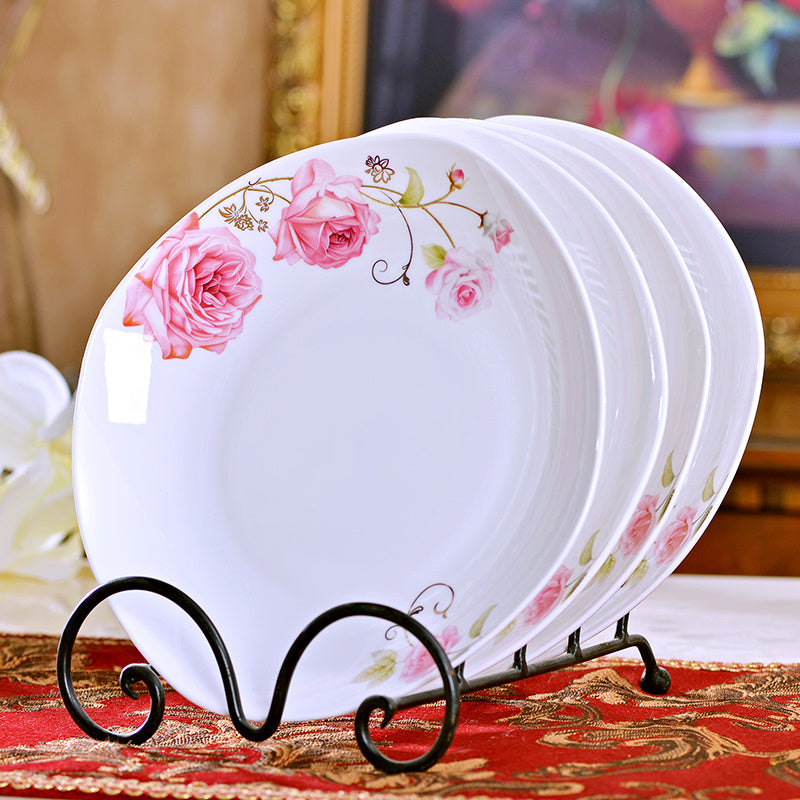 Bone China Phnom Penh Home Dishes Nordic Net Red Tableware