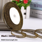 Colored Bands Gift Packaging Bow Ribbon