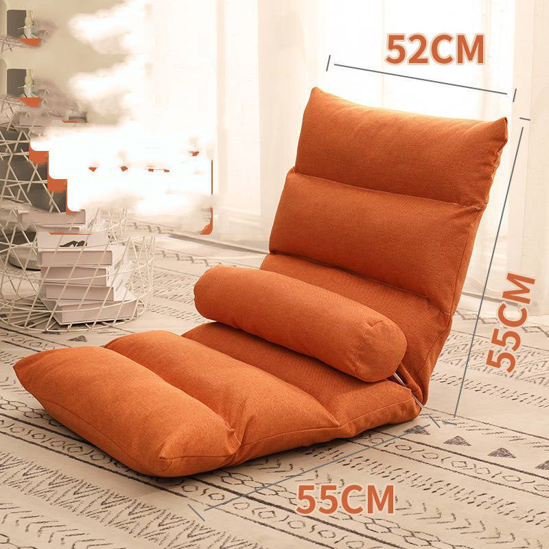 Bed Backrest Floor Small Sofa Folding Single Bay Window Computer Recliner
