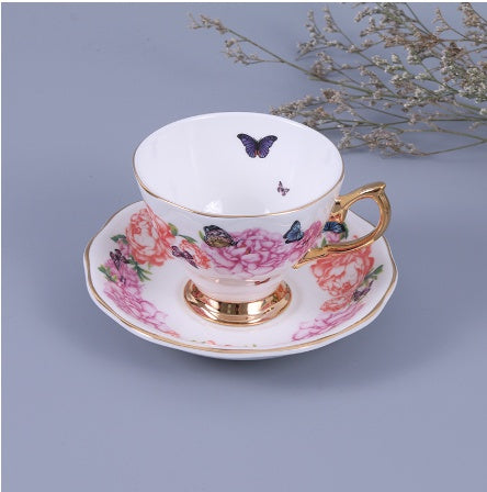 Coffee Cup & Saucer Bone China Afternoon Tea Set