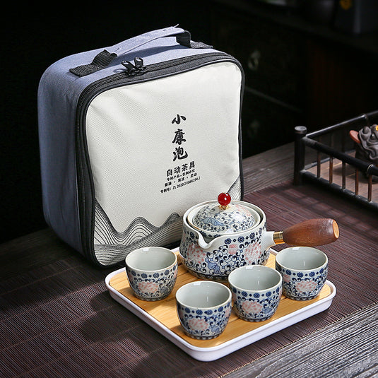 Lazy Artifact Kung Fu Portable Travel Tea Set