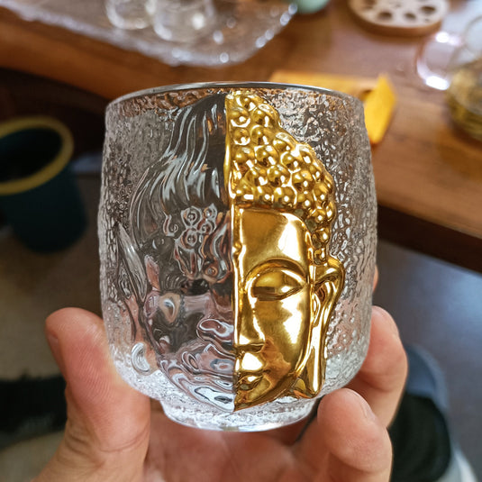 Japanese Style Yinian  Crystal Glass Tea Cup