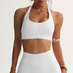 Machine Bag Halter Backless Bra