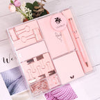 Rose Gold Stationery Set Gift Box Student Office Stationery