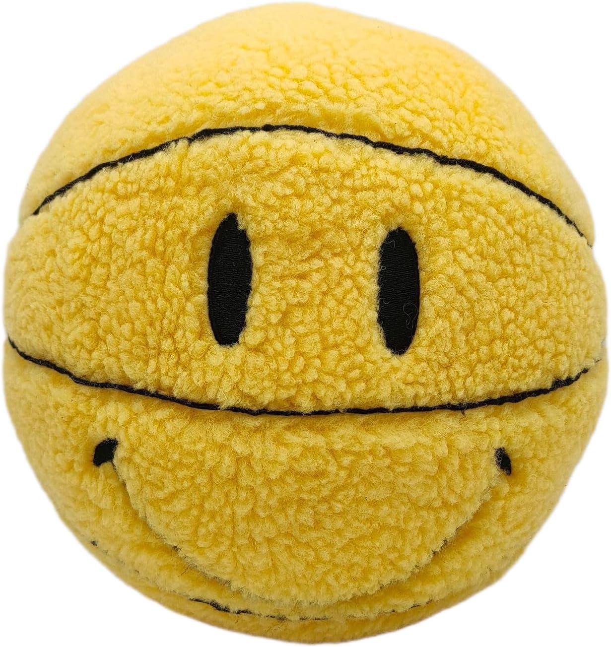 9.8 inch Simple Basketball Pillow Plush Gift Halloween Funny Expression Children's Room Decoration (Beige)…… - Grand Goldman