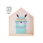 Room wall storage shelf decoration shelf