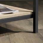 Sauder North Avenue Side Table, Charter Oak finish