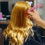 Allegro Combs XL Pintail Rat Tail Combs Parting Combs Metal Tail Foiling Combs Pin Combs 2 Pc. (PINK)