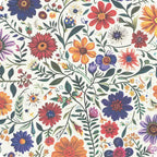 Mandala Small Rectangle End Table, Side Table with Black Flowers Finish, Retro Modern Small Coffee Table for Balcony, Living Room(11.8" D x 15.7" W x 17" H, White, Rectangle)