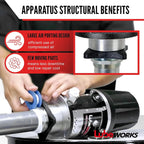 Oil Transfer Pump Air Operated Pneumatic 40lpm / 10.6gpm Heavy Duty 5:1 High Fluid Pressure 870Psi for SAE240 Oils/Fluids (NOT for Gasoline or Diesel)