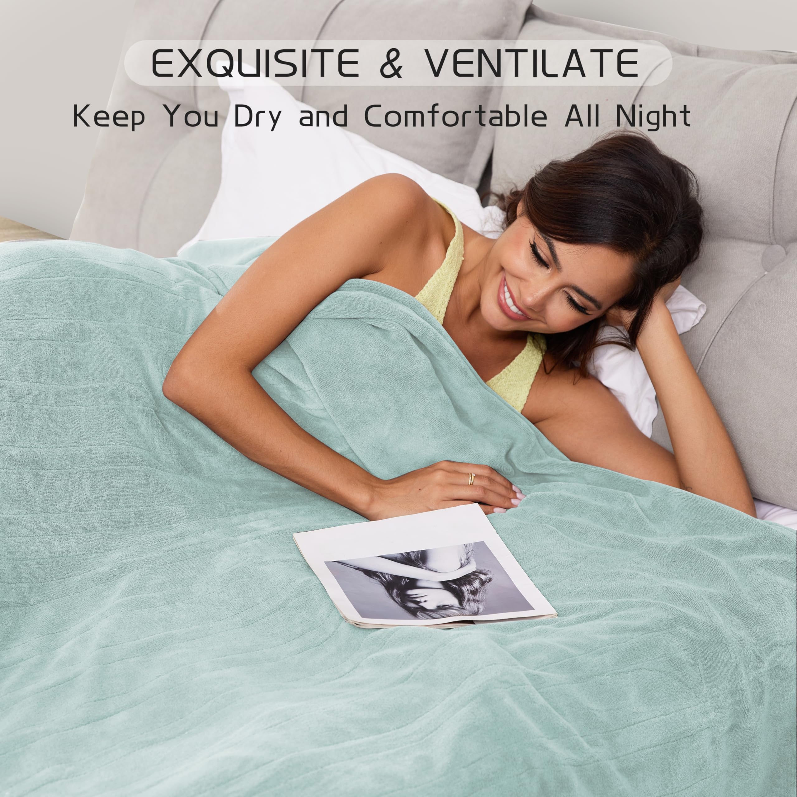 Coperta Elettrica Riscaldata 72"x84" Taglia Completa, Morbido Pile di Corallo con 4 Livelli di Riscaldamento e Spegnimento Automatico dopo 10 Ore, Lavabile in Lavatrice, Tessuto Morbido e Accogliente per la Casa, Grigio Scuro