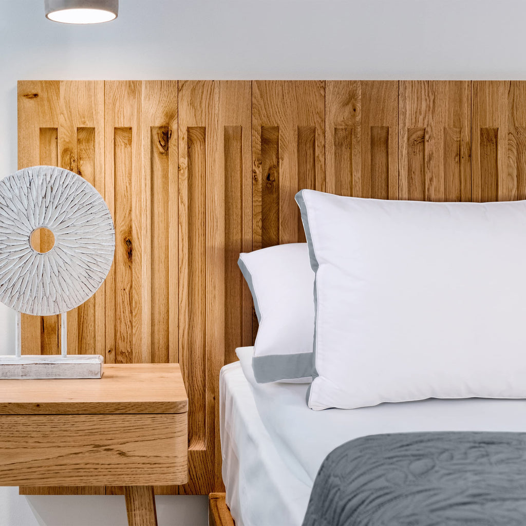 Utopia Bedding Bed Pillows for Sleeping Queen Size (White), Set of 2, Cooling Hotel Quality, Gusseted Pillow for Back, Stomach or Side Sleepers