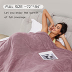 Coperta Elettrica Riscaldata 72"x84" Taglia Completa, Morbido Pile di Corallo con 4 Livelli di Riscaldamento e Spegnimento Automatico dopo 10 Ore, Lavabile in Lavatrice, Tessuto Morbido e Accogliente per la Casa, Grigio Scuro
