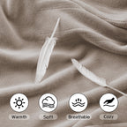 Coperta Elettrica Riscaldata 72"x84" Taglia Completa, Morbido Pile di Corallo con 4 Livelli di Riscaldamento e Spegnimento Automatico dopo 10 Ore, Lavabile in Lavatrice, Tessuto Morbido e Accogliente per la Casa, Grigio Scuro