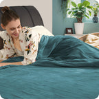 Couverture chauffante électrique DUODUO 72"x84" en polaire corail chaude avec 4 réglages de chaleur et arrêt automatique de 10 heures Protection contre la surchauffe - Gris 