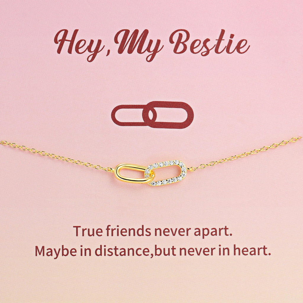 SINYARS Sterling Silver Bracelets for Women Friendship Bracelets for Bestie, Best Friend Jewelry for Birthday, Wedding