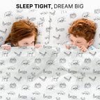 Kids Princess Full 4 Piece Sheet Set - Boys, Girls, Teens, Toddler - Easy Fit Deep Pockets - Breathable, Hotel Quality Bedding Sheets - Machine Washable - Wrinkle Free - Cute, Cozy, Soft - CGK Linens