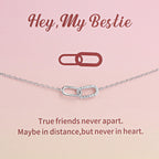 SINYARS Sterling Silver Bracelets for Women Friendship Bracelets for Bestie, Best Friend Jewelry for Birthday, Wedding