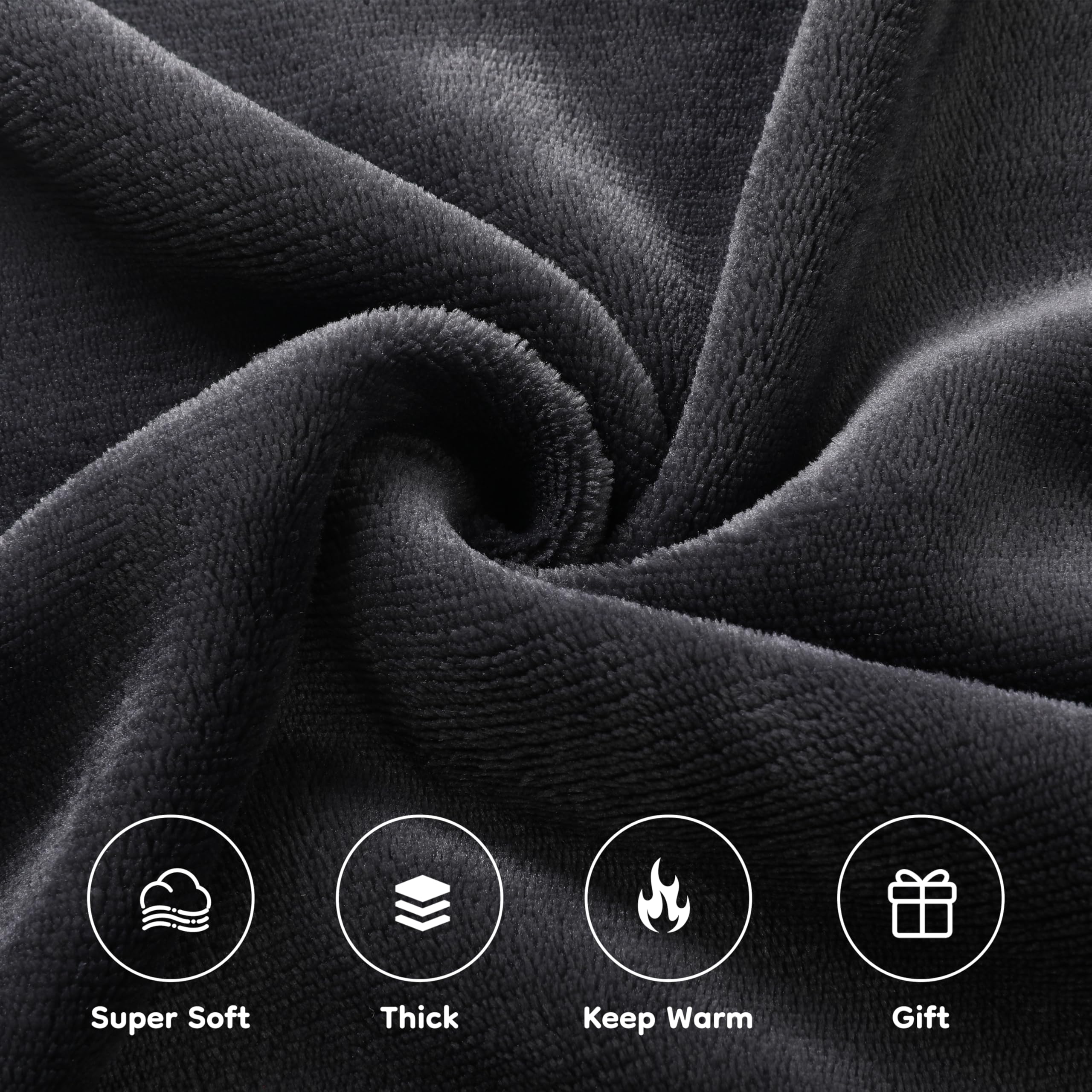 Elektrisch verwarmd deken 72" x 84" volledige maat flanellen stof met 4 verwarmingsniveaus & 10 uur automatische uitschakeling, ademend warm en wasbaar voor zacht en bed - lichtgrijs