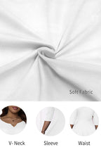 Runwind Plus Size Dresses for Curvy Women Cocktail Wedding Guest Fit and Flare A-Line Swing Casual Midi White Dresses 3XL