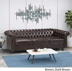 Christopher Knight Home Norma Sofas, Brown, Dark Brown