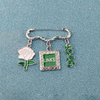CENWA Sorority Brooch Gift Sorority Brooch Pin Greek Sorority Jewelry Sisterhood Graduation Gift for Her