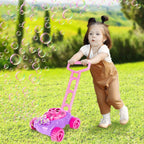 ArtCreativity Bubble Lawn Mower for Toddlers, Kids Bubble Machine for 2-Year-Old Girl Gifts, Easter Basket Stuffers for Kids, Push Toys for Toddlers Age 2 3+ Birthday Easter Gifts for Preschool Girls