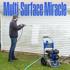 Westinghouse WPX3400 Gas Pressure Washer, 3400 PSI and 2.6 Max GPM, Onboard Soap Tank, Spray Gun and Wand, 5 Nozzle Set, for Cars/Fences/Driveways/Homes/Patios/Furniture