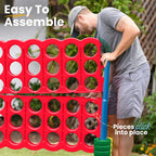 ECR4Kids ジャンボ 4-トゥ-スコア、ジャイアントゲーム、アソート