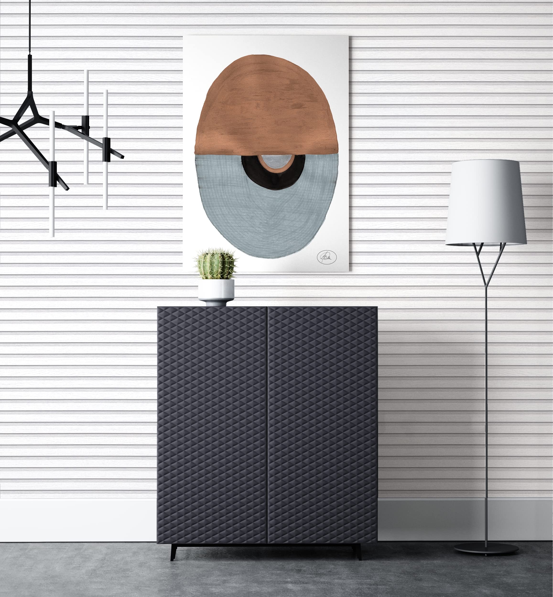 کاغذ دیواری NEWROOM بدون بافت - چسب دیوار - آسان برای جدا کردن - پانل‌های چوبی سفید خاکستری کم‌رنگ - 21 اینچ در 32.97 فوت (57.5 فوت مربع) - ساخت آلمان