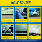 Rain-X 600001 Windshield Repair Kit - Quick and Easy Durable Resin Based Windshield Repair Kit for Chips and Cracks, Good for Round Damage Below 1" in Diameter and Cracks Smaller Than 12" in Length