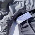 Erotay La Séductrice Lingerie Une Pièce Sexy Noir Gris Body Costume Exotique avec String Nuisette Détente Femme S-XL (Gris, Moyen)