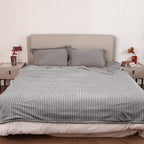 Couverture chauffante électrique DUODUO 72"x84" en polaire corail chaude avec 4 réglages de chaleur et arrêt automatique de 10 heures Protection contre la surchauffe - Gris 