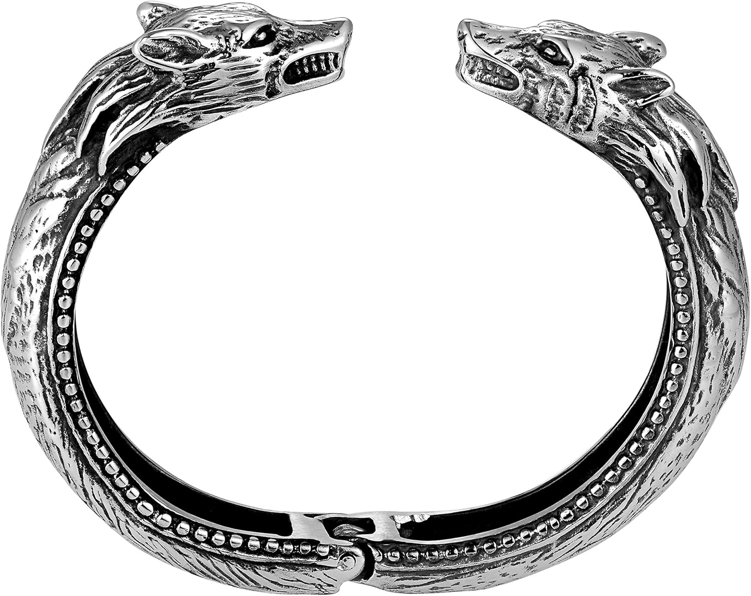 Men’s Bracelets – Various Designs in Black, Silver, and Polished Finishes with Genuine Leather & Rust Resistant Stainless Steel – Jewelry Gift or Accessory for Men