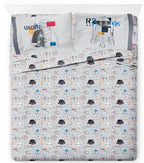 Jay Franco Kids Sheet Set with Fitted, Flat Sheets & Pillow Cover - Ultra-Soft Bedding with Pillowcase for Room Decor, Blue - Minecraft Creeper, 4 Piece Full