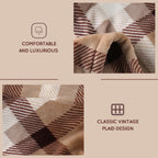 Couverture chauffante électrique DUODUO 72"x84" en polaire corail chaude avec 4 réglages de chaleur et arrêt automatique de 10 heures Protection contre la surchauffe - Gris 