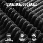 108” Modular Sectional Sofa, Cloud Sectional Couch with Deep Seat, Modern Modular L-Shape Sofa Couch with Chaise,Upholstered Couches for Living Room Bedroom (Black, Left Facing Chaise)